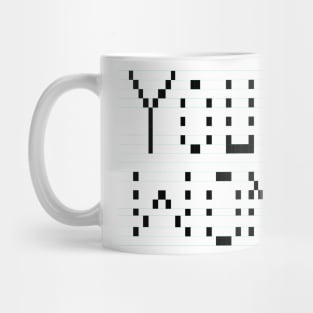 You Won Artistic Tshirt Design Mug